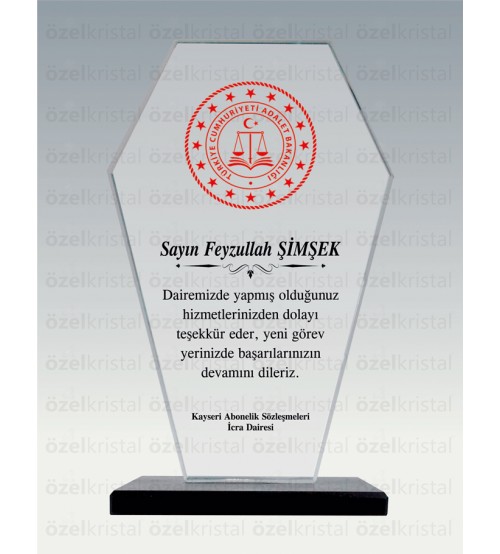 Kristal Plaket ŞLT018